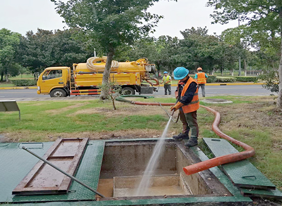 婺源化油池清理